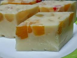 Resepi puding buah cocktail bersama sos kastad ~ ciklaili.com via www.ciklaili.com. Resepi Puding Susu Buah Buahan Galeri Resepi