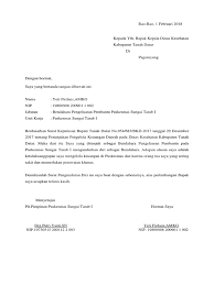 Islam dengan ini menyatakan permohonan pengunduran diri sebagai tenaga honorer (supir) di puskesmas sungai kakap dengan alasan bahwa saya sudah tidak. Surat Pengunduran Diri