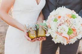 A bouquet for mothers day. Jarred Wedding Favors Flower Bouquet