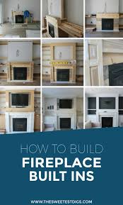 Then i also needed to notch out 1 3/4 inches from the studs in the wall, but only inside the fireplace area. How To Design And Build Gorgeous Diy Fireplace Built Ins The Sweetest Digs