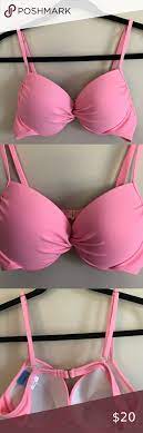 Catalina Pink Bikini Top Size L 11 13 Pink Bikini Top Bikini Tops Pink Bikini