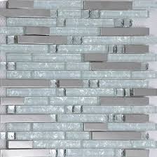Silver Metallic Mosaic Tile Glass Mosaic Tile Kitchen Backsplash Ssmt131 Crystal W Glass Mosaic Tile Kitchen Mosaic Tile Backsplash Kitchen Mosaic Tile Kitchen