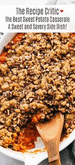 He uses the correct time. The Best Sweet Potato Casserole The Recipe Critic