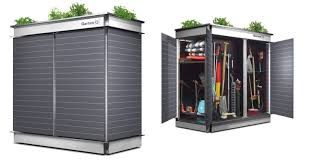 Das Raumwunder Fur Kleine Garten Balkon Und Terrasse Gartenschrank Garten Q Teras Von Garten Q Gmbh Homify Gartenschrank Gartenschrank Wetterfest Trennwand Garten