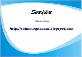 Before inserting a certificate template in word, set up the page orientation and margins. Kumpulan Template Bingkai Sertifikat Format Word Salamun Picassa