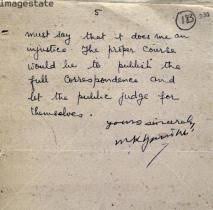 Sample Of Mahatma Gandhi S Handwriting Handwriting Analysis Handwriting Recognition Analysis