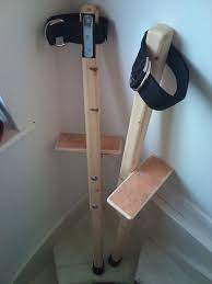 Stilts Wooden Circus Peg Stilts Custom Height Scary Halloween Decorations Halloween Props Diy Stilts