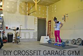 Diy Crossfit Garage Gym Part 1 Garage Gym Crossfit Garage Gym Crossfit Home Gym