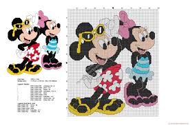 Shop.alwaysreview.com has been visited by 1m+ users in the past month Mickey And Minnie Summer Time Free Disney Cross Stitch Pattern Free Cross Stitch Patterns Simple Unique Alphabets Baby