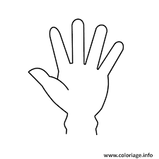 coloriage main de enfants facile simple a imprimer livre dessin gratuit indian head penny values