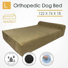 While you may know what you're looking for, it can be hard to find a real memory foam mattress that fits your requirements. Large Orthopedic Memory Foam Dog Bed Mattress Bolster Pillow Waterproof Big 619955163151 Ebay
