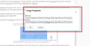 Tanggal judul dilihat comment random. Cara Pengaturan Gambar Postingan Blog Agar Muncul Di Pencarian Google Ato Menulis