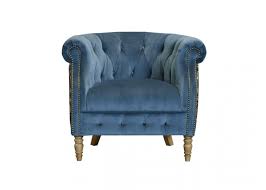 Choose a chair with an ottoman to help you relax after a long day, or stack your chair full of pillows to add a patterned twist to your décor. Alexander James Jude Patterned Back Armchair
