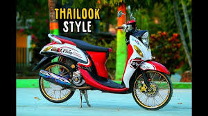Modifikasi Motor Fino 50cc Di 2020 Motor Kendaraan Motor Modifikasi