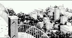 Are you confused about the difference between manhwa vs manga? Manga Landscape Background Drawing Black And White Illustration Landscape