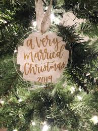 First christmas married ornament newlywed gift mr and mrs christmas ornament personalized mr mrs wedding ornament wedding gift keepsake 287. Just Married Ornament Acrylic Ornament Newlywed Christmas Gift Our First Christm Our First Christmas Ornament Christmas Ornaments Diy Christmas Ornaments
