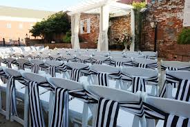 Black And White Striped Chair Covers Black Printed Stripe Sash By Chair Covers Linens White Stripes Wedding Striped Wedding Wedding Chairs