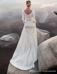 Check spelling or type a new query. Acquista Maniche Lunghe Da Sposa Modesto Abiti Cinghia In Rilievo Jersey Beach Abiti Da Sposa Maniche Su Ordine 2020 Abiti Da Sposa Matura Sposa Nuovo A 58 87 Dal Totallymodest Dhgate Com
