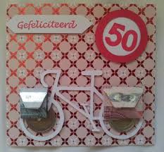 Verjaardag Fietsfanaat 50 Jaar Geldorigami Geld Geven Verjaardagscadeaus