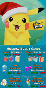 Pokemon Go Christmas Event Guide New Years Item Pack Gift