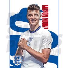 Mason's dad tony aka mount snr. Mason Mount England Headshot Poster A3 20 21 Be The Star Posters