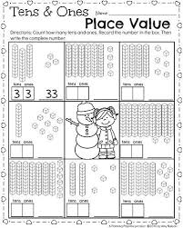 1st Grade Math Worksheet For February Place Value Tens And Ones First Grade Math Worksheets 1st Grade Math 1st Grade Math Worksheets