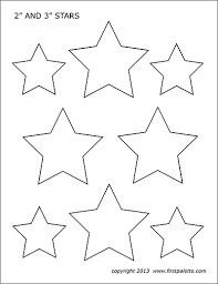 Use these star shapes for artwork, decorations, geometry assignments, labels, printable stickers etc. Stars Free Printable Templates Coloring Pages Firstpalette Com