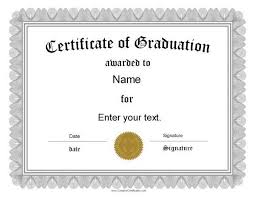 Over 40 different templates to choose from. Free Printable Graduation Certificate Templates Which Can Be Customiz Graduation Certificate Template Graduation Templates Free Printable Certificate Templates