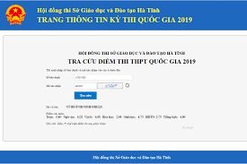 Tra cứu nhanh điểm thi tốt nghiệp thpt quốc gia 2020 dự kiến công bố vào ngày 27/08/2020. HÆ°á»›ng Dáº«n Tra Cá»©u Káº¿t Quáº£ Thi Thpt Quá»'c Gia Cá»¥m Ha TÄ©nh