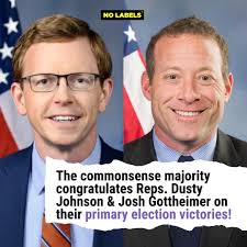 Congratulations to both Rep Josh Gottheimer and Rep. Dusty Johnson