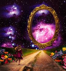 Art The Portal By Silviane Moon Portal Art Optical Illusions Art Night Sky Photography