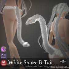 Check spelling or type a new query. Second Life Marketplace B R White Snake B Tail Bento Tail