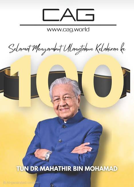 Tun Mahathir 100 Years Old — A Look At His Legacy - CAG World
