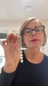 “Revived” static materials✨ artist: @yael.pilo from Raanana, Israel ,  Earrings Galore is currently