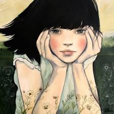Dieser Druck Ist Von Meinem Original Aquarell Dieses Bild Messen 8 X 8 Zoll Ich Benutze Archiv Und Saure Frei Hochwertige Matt Art Portrait Art Illustration