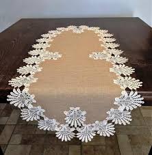 Table Runner Dresser Scarf Table Cloth Place Mat Or Doily Etsy In 2020 Table Cloth Table Runners Placemats