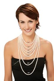 How to measure a womans necklace. Good To Know Necklace Lengths Fashion Pearls