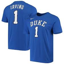 The duke blue devils men's basketball team represents duke university in ncaa division i college basketball and competes in the atlantic coast conference (acc). Men S Nike Kyrie Irving Royal Duke Blue Devils Retro Alumni Basketball Jersey T Shirt