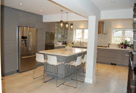 In 2015 ikea made a massive overhaul to their entire kitchen line — akurum was replaced by the new line of sektion cabinets earlier in the year. Ikea Kitchen Bodbyn Grey Traditional Kitchen Toronto By Bml Ikea Kitchen Installers Houzz