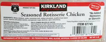 Tightly cover the cooking dish with a double layer of foil so that no steam can escape and the chicken will retain its moisture. Trying To Understand The Rotisserie Reheating Instructions Costco