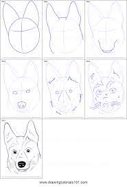 How To Draw German Shepherd Dog Face Printable Step By Step Drawing Sheet Drawingtutorials101 Com Dog Face Drawing Animal Drawings Drawing Sheet You might be worried that your skills for drawing a golden retriever won't translate into sketching a chihuahua.