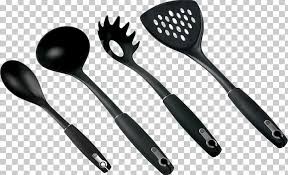 Download this free vector about collection of flat kitchen utensils, and discover more than 15 million professional graphic resources on freepik. Spoon Kitchenware Kitchen Utensil Fork Png Clipart Background Black Black Black And White Black Background Black