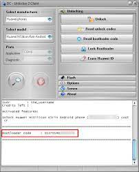 I know all the conditions. How To Read Huawei Android Phone Bootloader Code