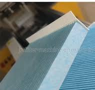 Automatic Cabin Air Filter Making Filter Paper Two Side Edge Bonding Gluing  Machine