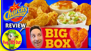 Church S Chicken Big Box Review Peep This Out Food Reviews Food Youtube Videos