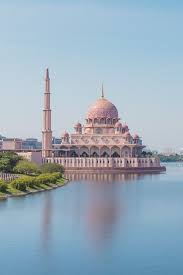 Masjid Putra Putrajaya Pink Mosque 3 Malaysia Masjidputraputrajayapinkmosque3 Pink Mosque Beautiful Mosques Mosque Architecture