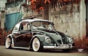 Slick Airkooled Kustoms Vintage Volkswagen Beetle Car Volkswagen New Beetle