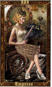 Steampunk Tarot The Empress Iii Tarot Cards Major Arcana Empress Tarot Card Empress Tarot
