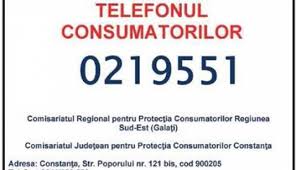 Protecția consumatorului a realizat, anul trecut,. Placheta Telefonul Consumatorilor Se ModificÄƒ Cuget Liber