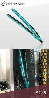 Bio Ionic 10x Pro Styling Iron 1 With Vibrating Plates Bio Ionic 10x Teal Geode Pro Styling Flat Iron 1 In 2020 Bio Ionic Fashion Flats Flat Iron